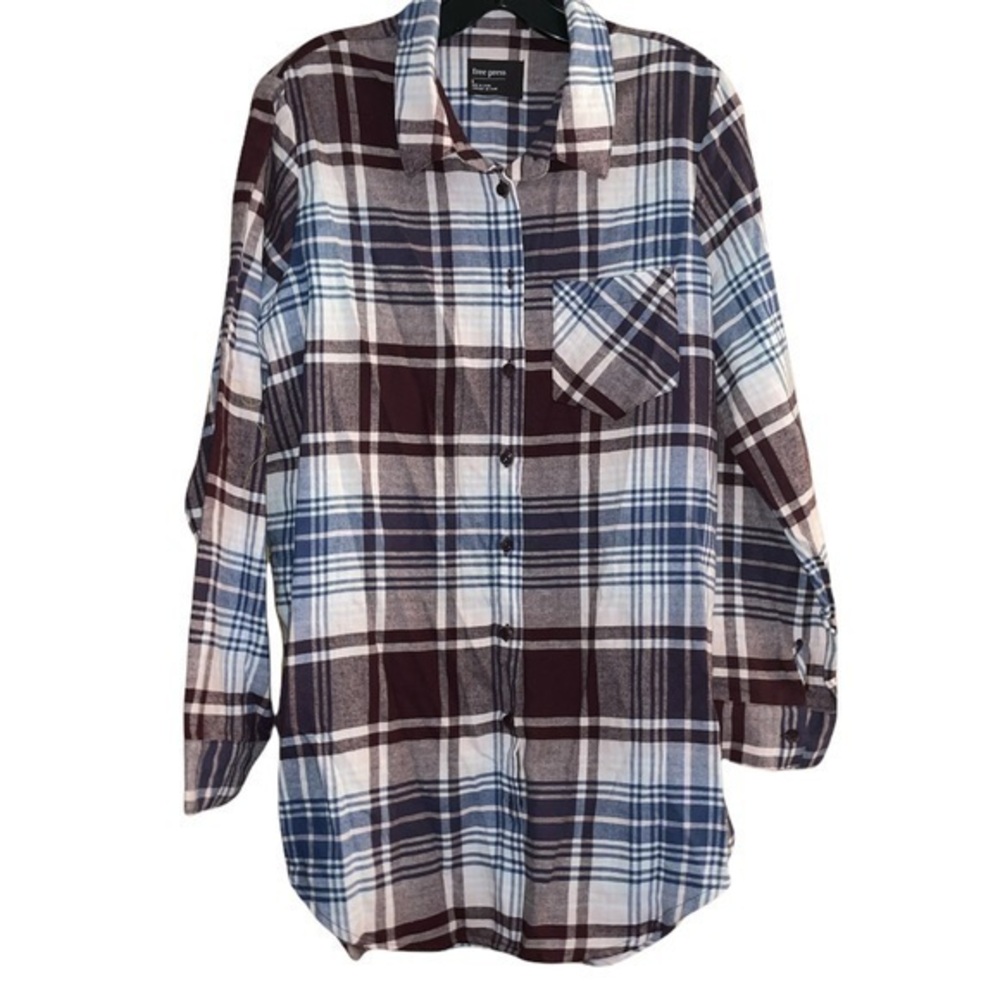 NWT Free Press sz M flannel shirt